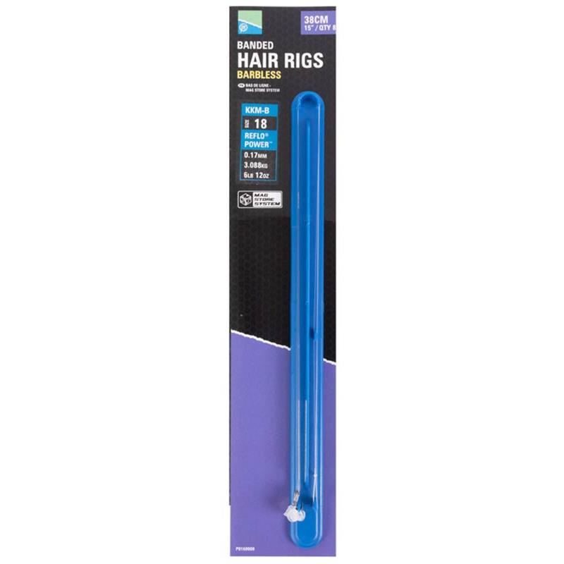 Sélection pêche - BAS de Ligne Preston Innovations KKM - B MAG Store Banded Hair Rigs - 8 - 0.19 - 3.35 - N°14 - 10