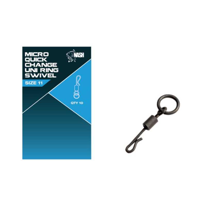 Pour vos sorties - Émérillon Nash Quick Change Ring Swivel - 10
