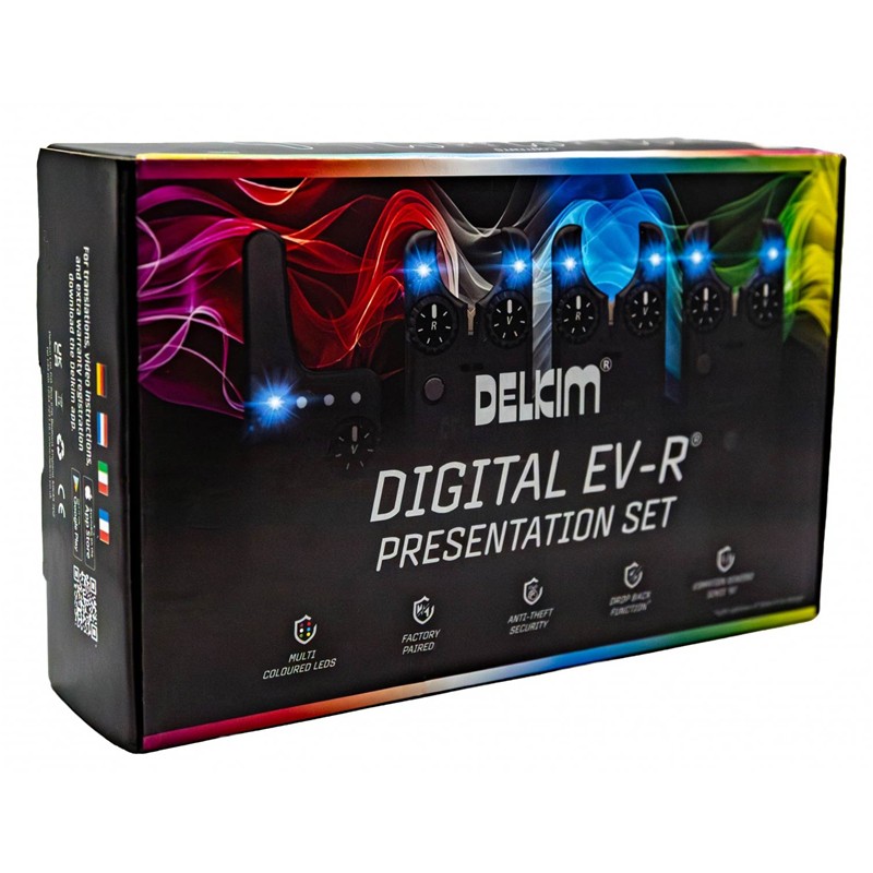Choix du pêcheur - Coffret Détecteur + Centrale Delkim EV - R Presentation SET - 2+1