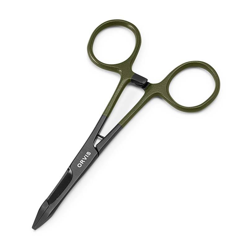 Pour vos sorties - Pince Forceps Orvis Flow Scissor Forceps - Olive - Noir