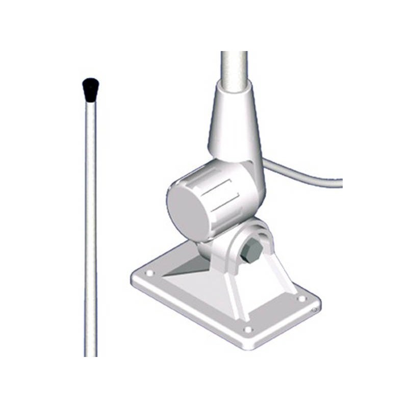 Équipement pratique - Antenne VHF Banten Vedette ECO 3DB avec Rotule Integree - Avec Rotule - 600