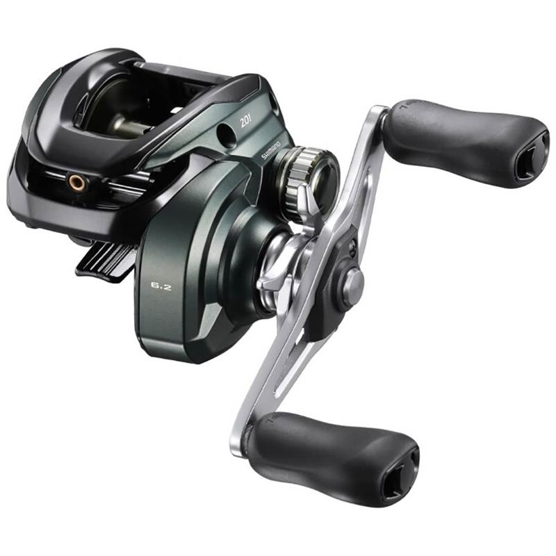 Pour vos sorties - Moulinet Casting Shimano Curado M 201/200 - 200 - 100M - 37/100 - 6.2/1 - 68 - 6+1 - 6 - 210 - A Gauche pour Droitier