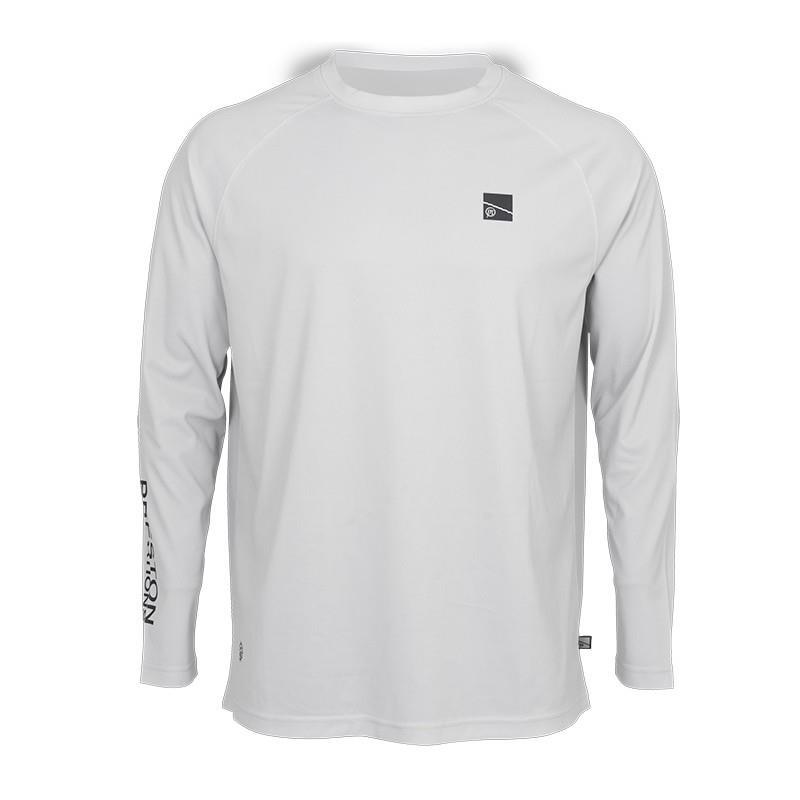 Pour vos sorties - T-shirt Manches Longues Homme Preston Innovations Performance SUN Shirt UPF - 40 - Gris - M