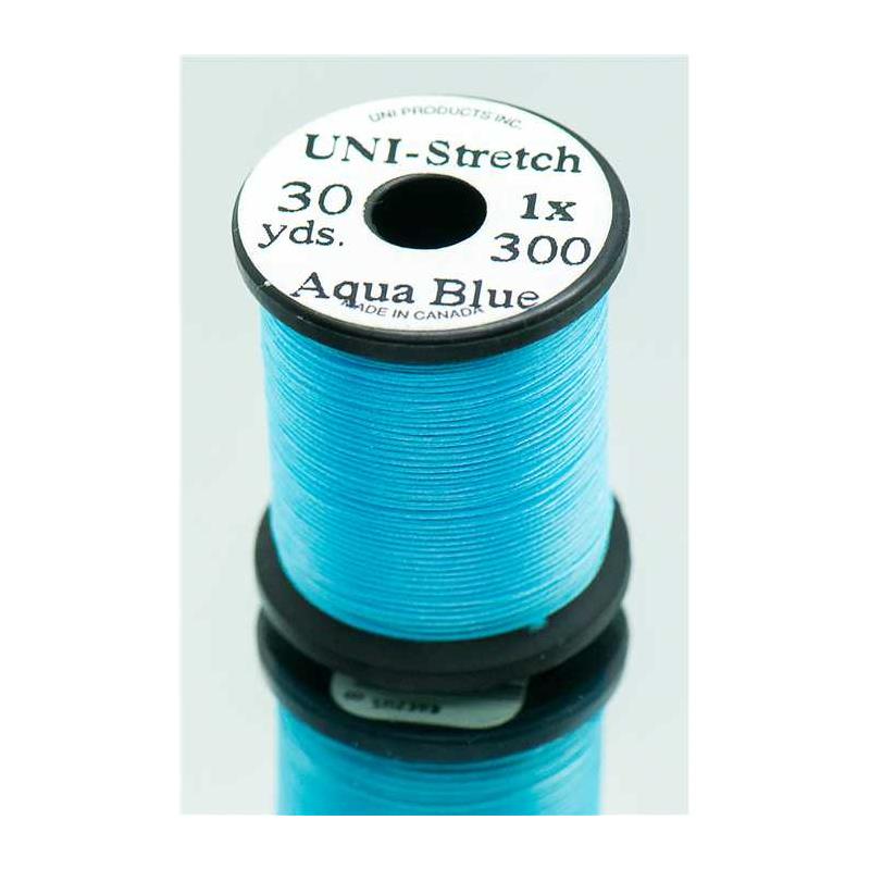 Choix du pêcheur - FIL de Montage UNI Stretch - Aqua Blue - 30
