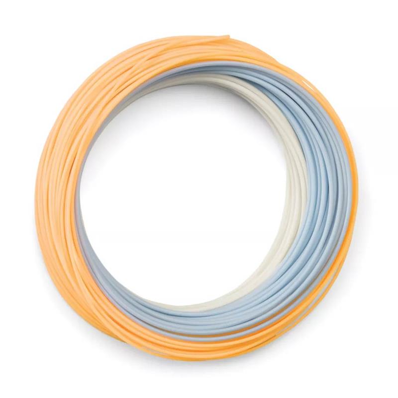 Pour vos sorties - Soie Orvis PRO Ignitor Textured - Pêche/bleu Ciel/blanc - #8 - Flottante - 27 - WF 8F