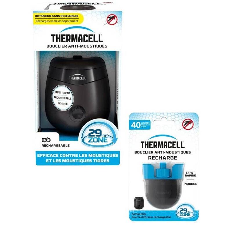Choix du pêcheur - Pack Diffuseur Anti Moustiques Thermacell + Recharge 40H
