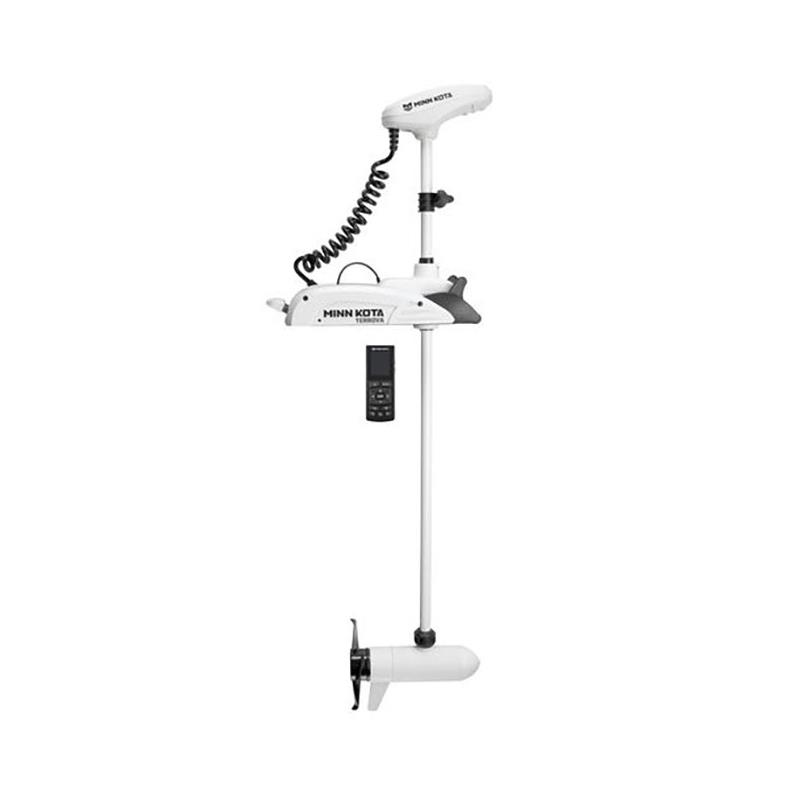 Équipement pratique - Moteur Électrique Minn Kota Riptide Terrova 80LBS GPS avec Télécommande Wireless - Avec Télécommande sans Pédale - 152