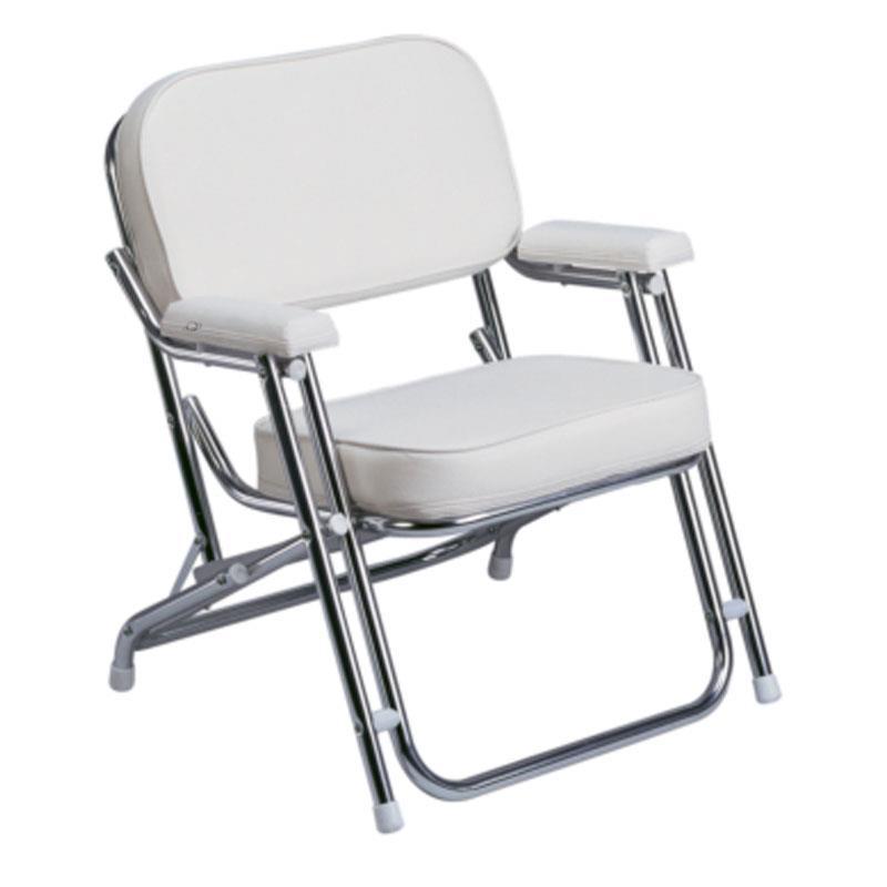 Sélection pêche - Fauteuil de Pont Plastimo Pliable - Blanc