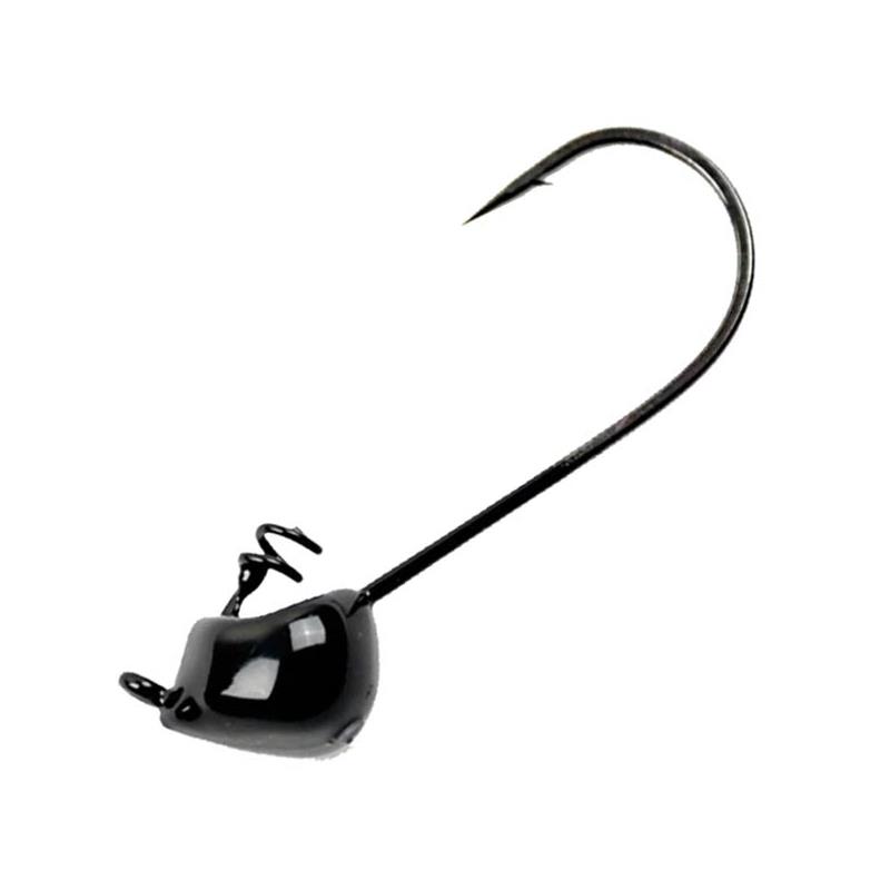 Choix du pêcheur - Tête Plombée Missile Baits Warlock Head - PAR 3 - Black - 3 - N°3/0 - 3.5