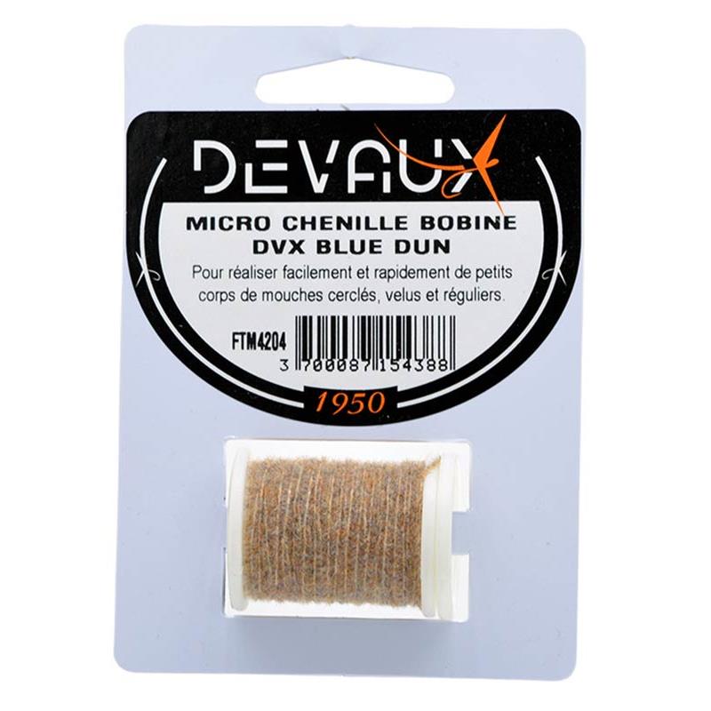 Pour vos sorties - Chenille Devaux Bobine Micro DVX - Blue Dun