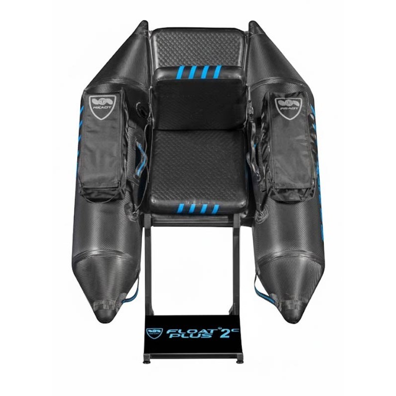 Pour vos sorties - Float Tube Float Plus Bellyboat 2 C Carbon - 9 - 118 - PVC Finition Carbone - 220 - 160