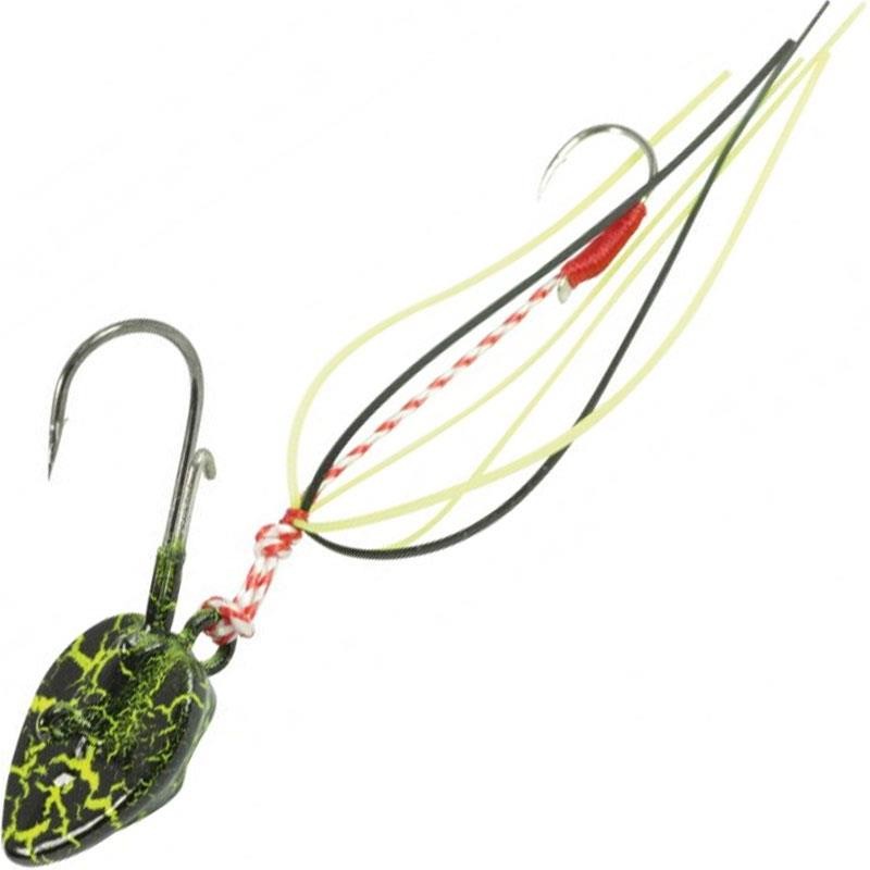 Choix du pêcheur - Tete Plombee Explorer Tackle Rock Shallow - 7G - Noir Phospho - 1 - N°7 - 7