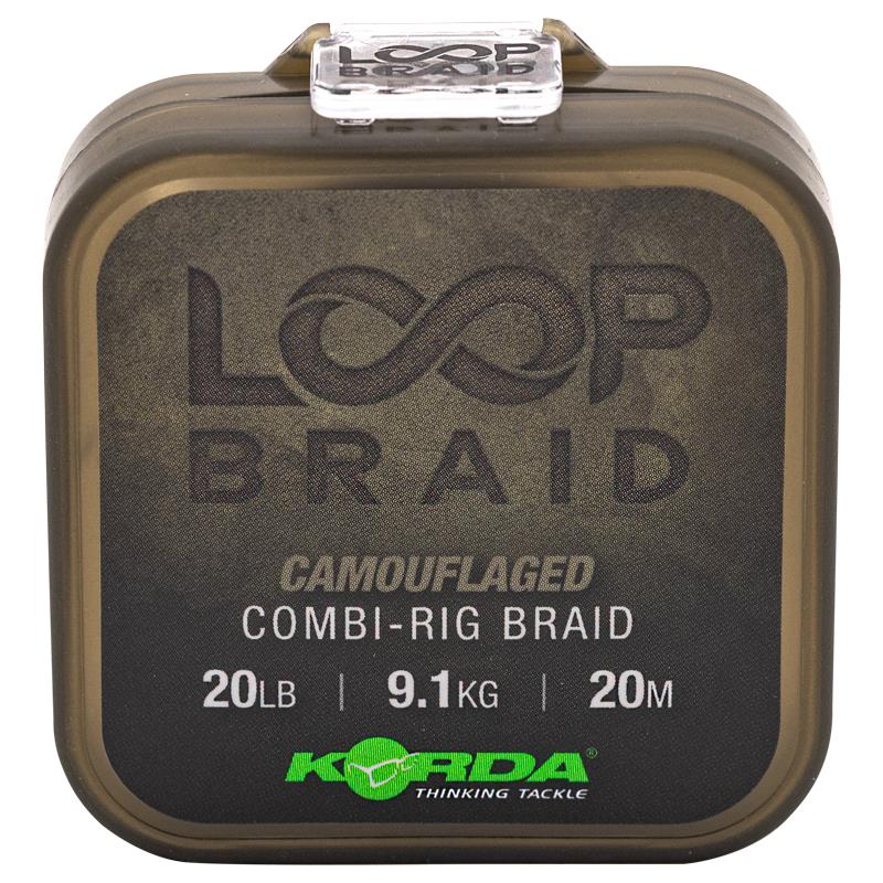 Choix du pêcheur - Tresse à BAS de Ligne Korda Loop Braid - 20M - 20