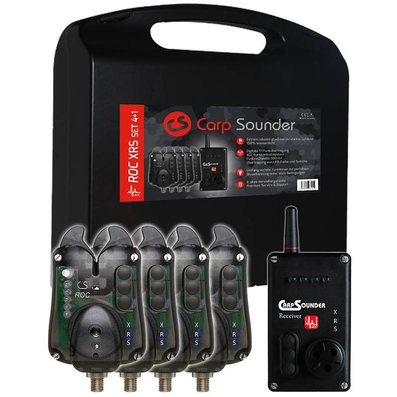 Pour vos sorties - Coffret Détecteur Carpsounder ROC XRS Blackneon + Centrale - 4