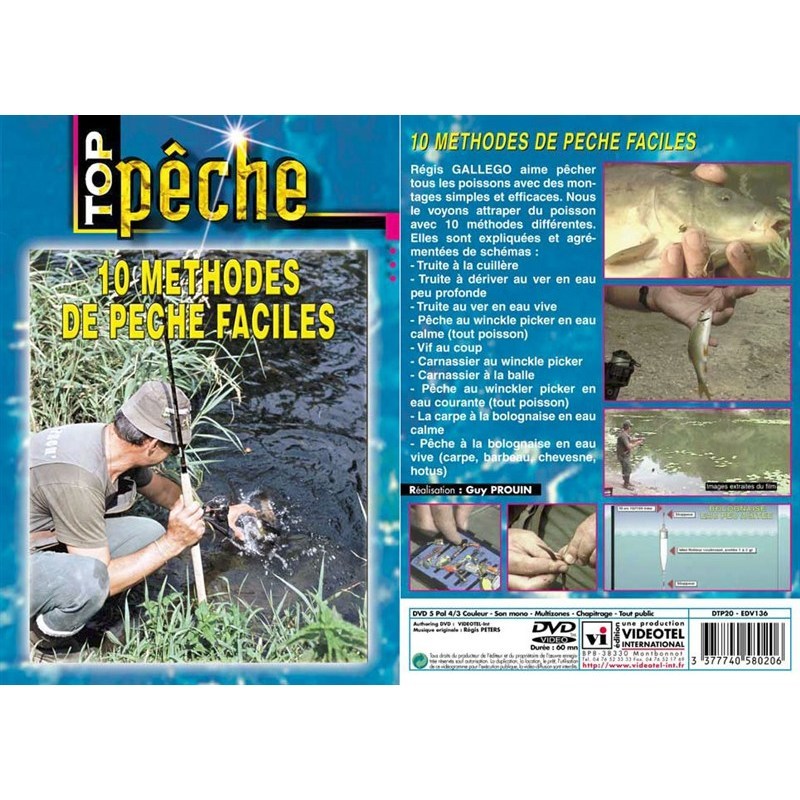 Pour vos sorties - DVD - LA Peche au Coup de a à Z - 43 - DVD