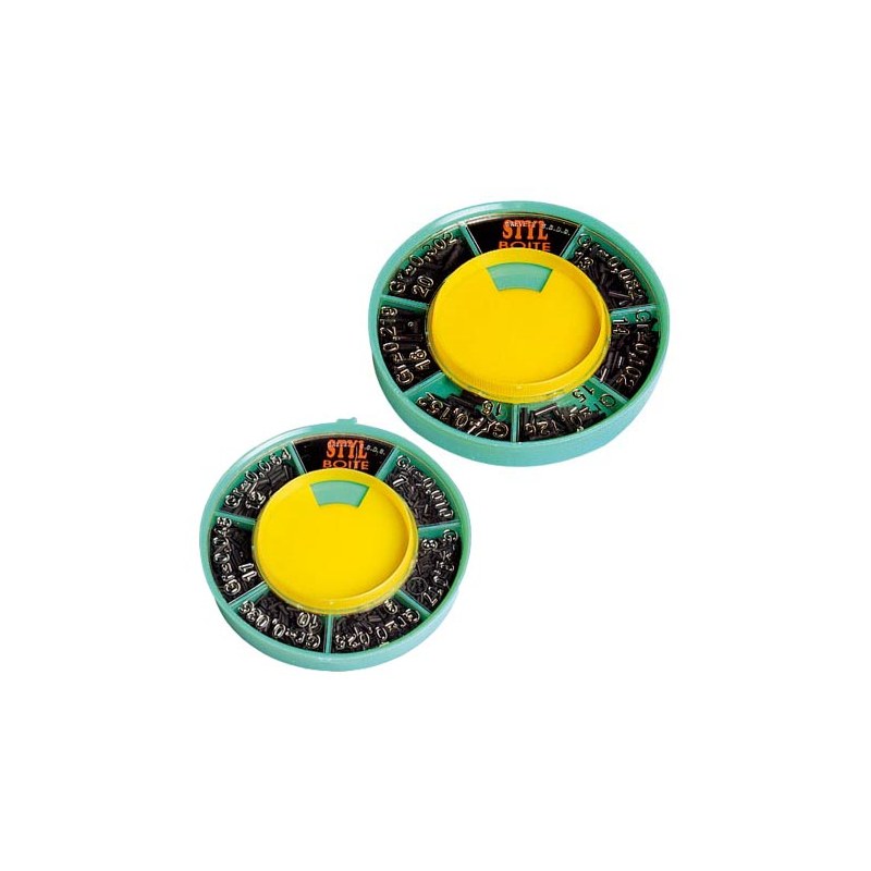 Choix du pêcheur - Boite Distributrice Plombs Sensas Styl Standard - Petit