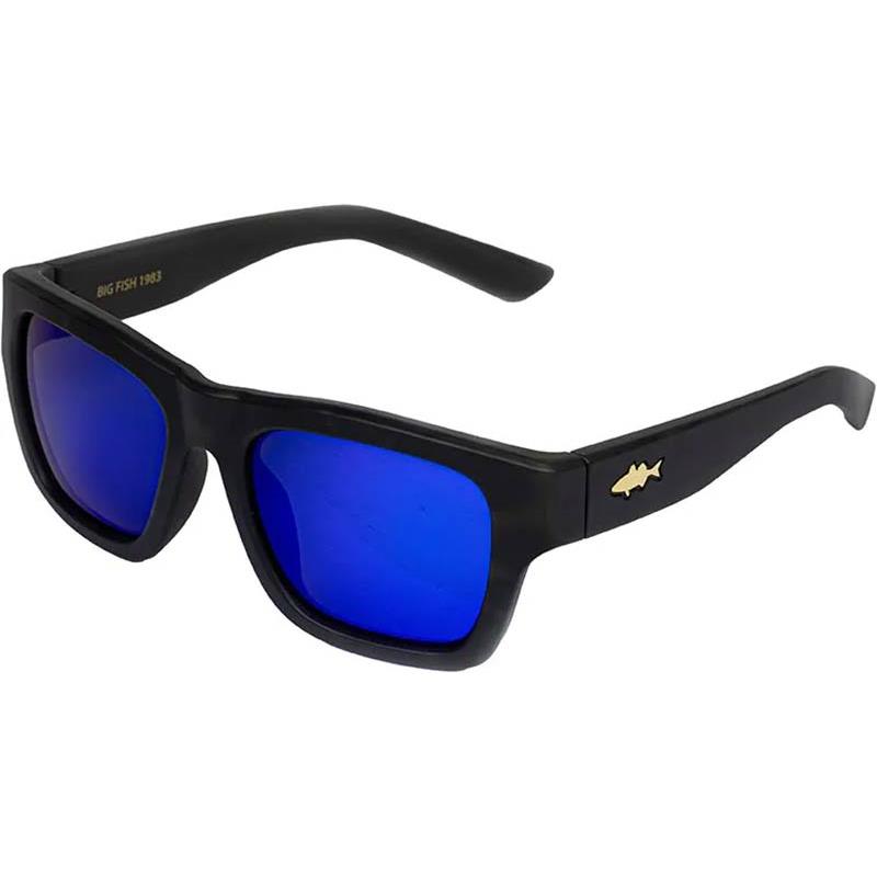 Essentiel pêche - Lunettes Polarisantes BIG Fish 1983 Recycling SEA Bass 2 - Bleu - Noir