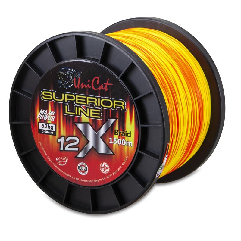 Pour vos sorties - Tresse Unicat Superior Line 12X - 1500M - 50/100 - 51 - 1500
