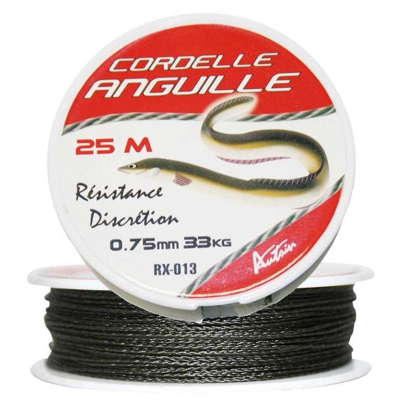 Sélection pêche - Tresse Autain Cordelle Anguille - 22 - 25