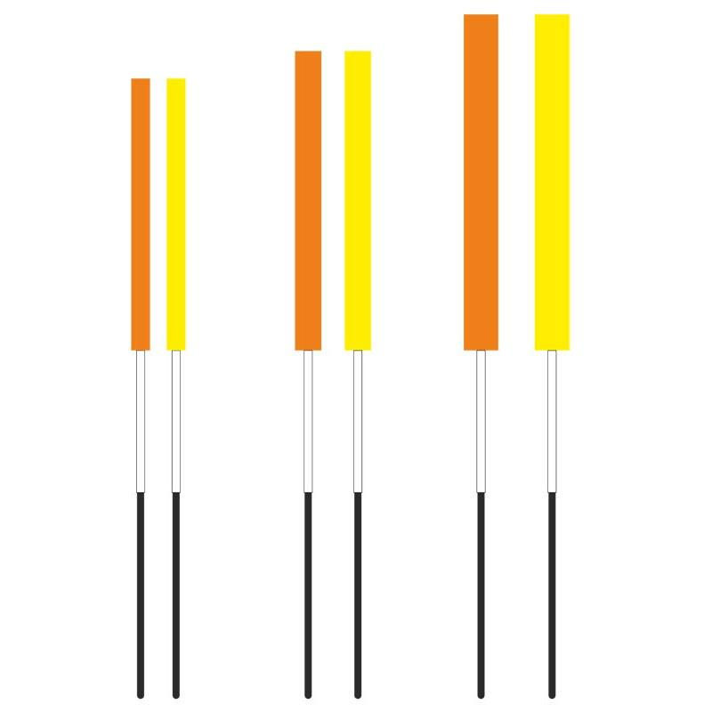 Choix du pêcheur - Pack Antennes Garbolino Insert pour Wagglers Competition SP - PAR 6 - 6 - Carbone