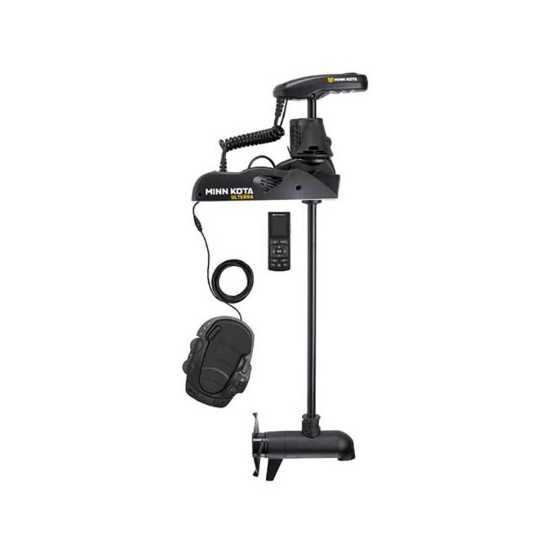 Équipement pratique - Moteur Electrique Minn Kota Ulterra 112LBS GPS avec Télécommande Wireless avec Pédale et Sonde Intégrée DSC - 29 - Avec Télécommande et Pédale - 36 - 152 - 112 - Avec Sonde Intégrée DSC