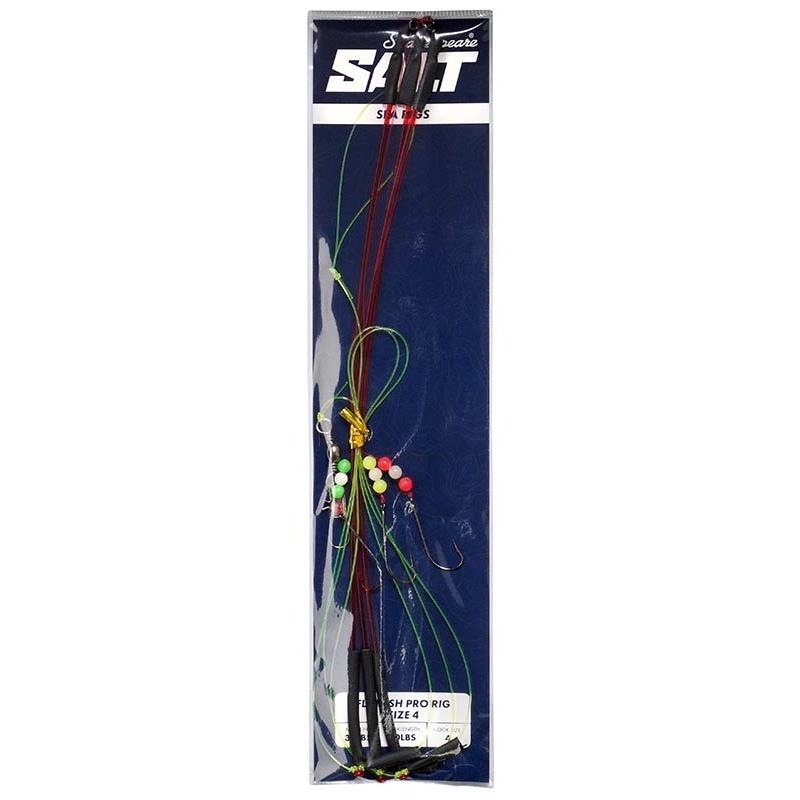 Pour vos sorties - Ligne Montée Shakespeare Salt RIG Flatfish PRO RIG - 1 - N°2 - 3