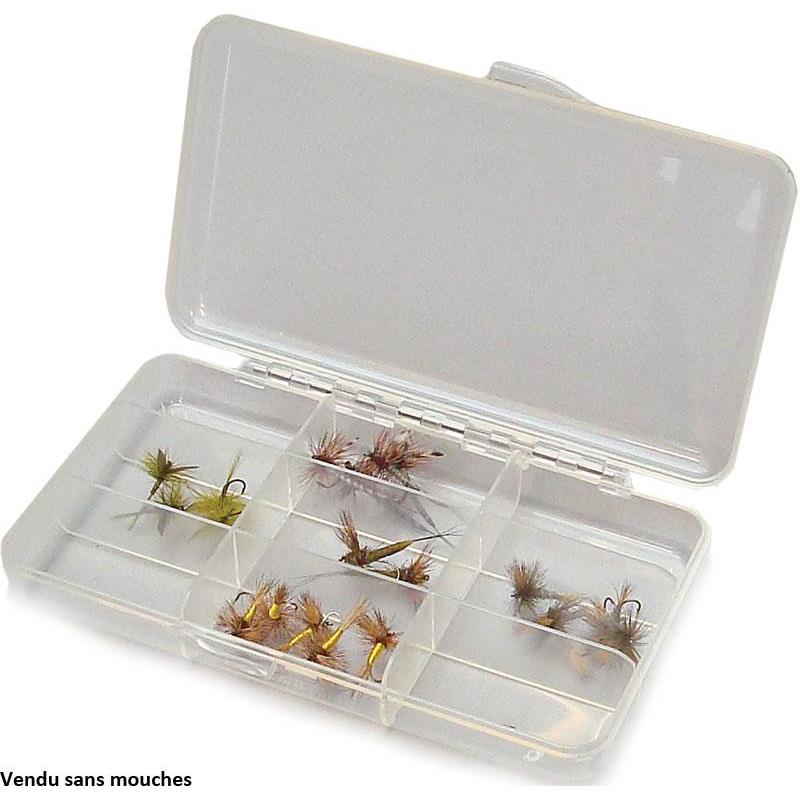 Équipement pratique - Boite Mouche TOF Pocketfly 9 Compartiments - 14.5 x 8 x 2.2 - 9