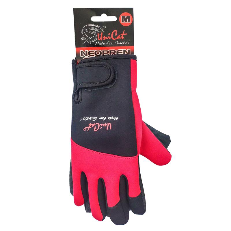Pour vos sorties - Gants Homme Unicat Neopren Gripper - Noir/rouge - Noir - Rouge - M