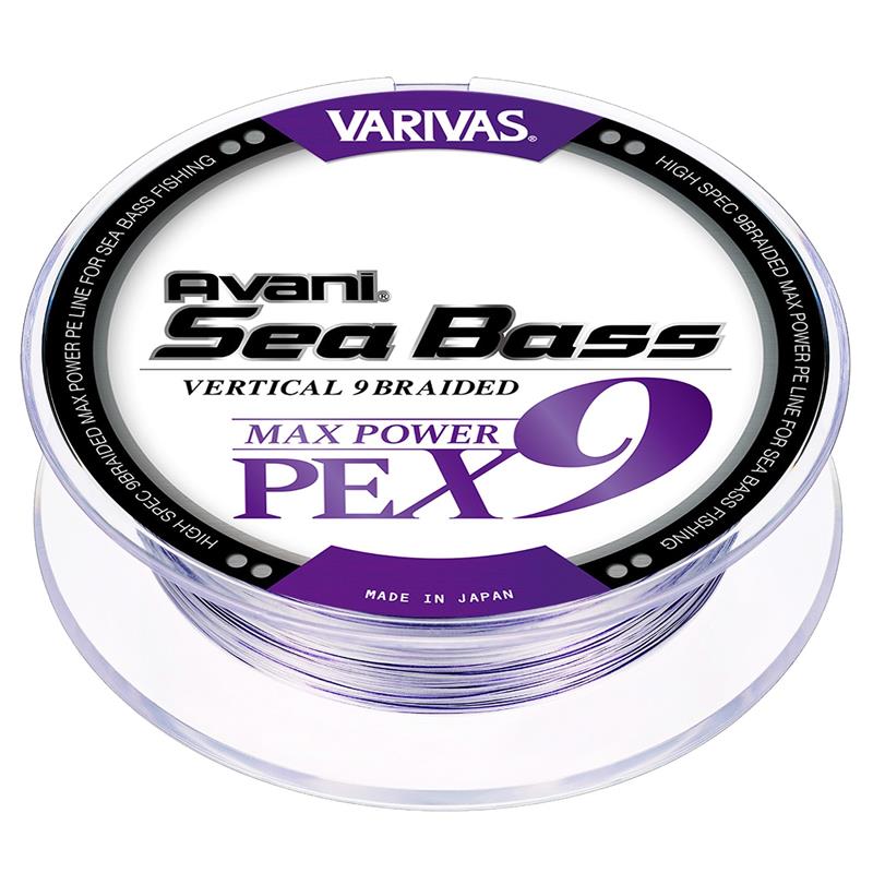 Essentiel pêche - Tresse Varivas MAX Power PE X9 Seabass - 14.8/100 - 150 - 18 - 0.8