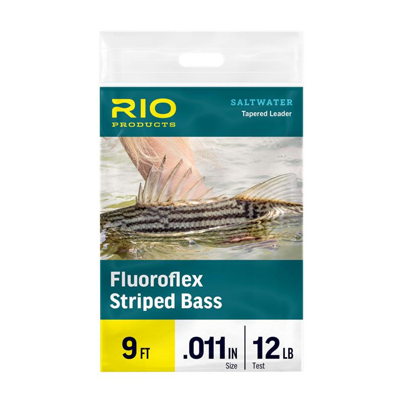 Pour vos sessions - BAS de Ligne RIO Striped Bass Fluoroflex - 33/100 - 8 - 2.7 - 16