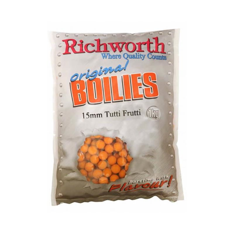 Choix du pêcheur - Bouillette Richworth Original Boilies Range - Tutti Frutti - Orange - 1 - 15 - Tutti Frutti