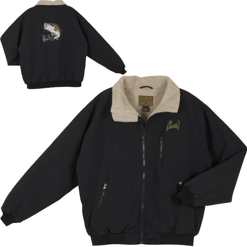 Équipement pratique - Veste Impermeable Homme AL Agnew Large Mouth Bass - Noir - L