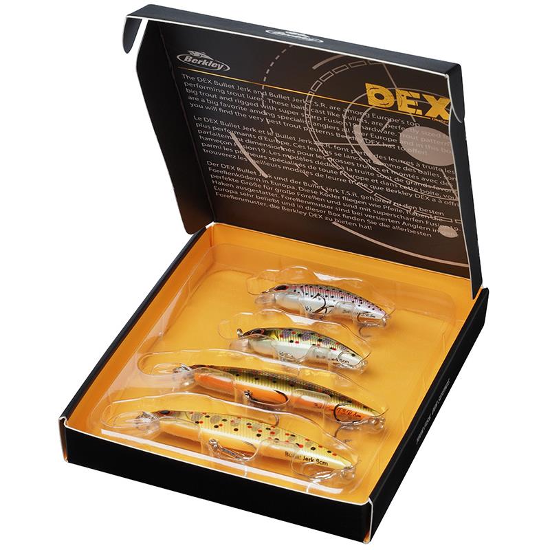 Pour vos sorties - Pack Leurres Berkley DEX Bullet Jerk Gift BOX