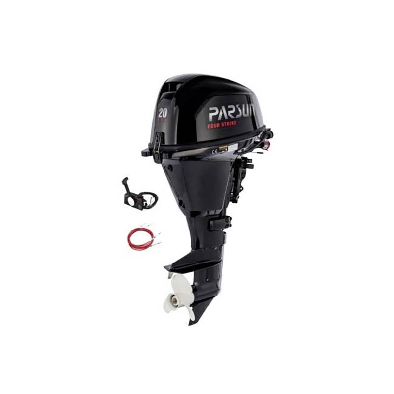 Pour vos sorties - Moteur Thermique Parsun F20AFWL - EFI - 20CV - Arbre Long Commande à Distance Démarrage Électrique - Arbre Long