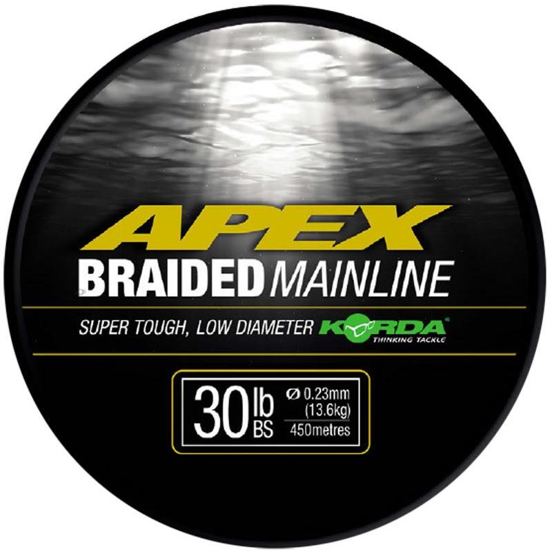 Équipement pratique - Tresse Carpe Korda Apex Braid - 23/100 - 450 - 30