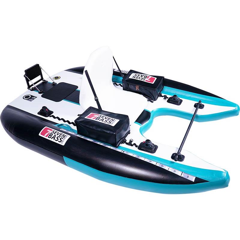 Pour vos sorties - Float Tube Seven Bass Flatform XL Seafoam - Black - 17.8 - 170 - 350 - 245 - 1