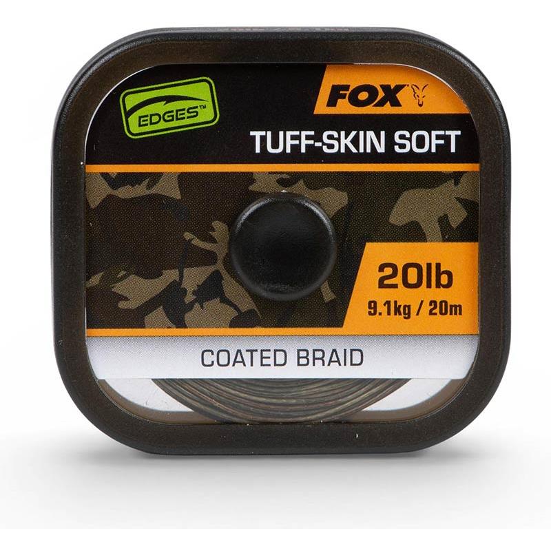 Choix du pêcheur - Tresse à BAS de Ligne FOX Edges Tuff - Skin Soft - 9.1 - 20