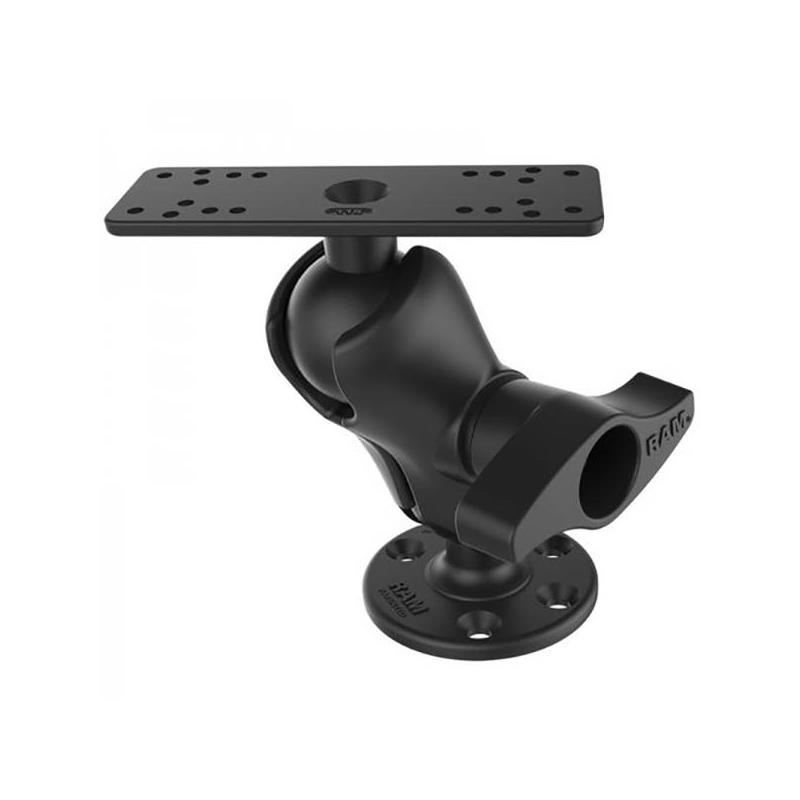 Sélection pêche - Support Horizontal RAM Mounts pour Combinés Garmin et Lowrance 9 à 12