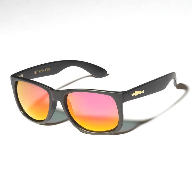 Équipement pratique - Lunettes Polarisantes BIG Fish 1983 Easy Fish Zander Pink RED Iridium - Rouge - Noir
