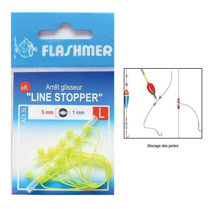 Choix du pêcheur - Stop FIL Flashmer Line Stopper - PAR 6 - 6 - 5