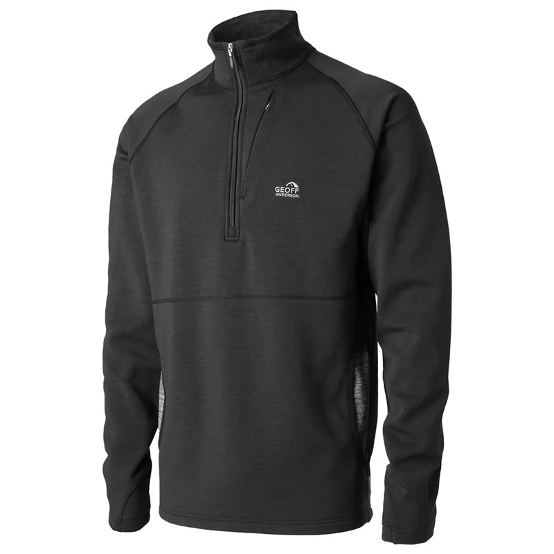 Choix du pêcheur - Sous Vêtement Homme Geoff Anderson Wizwool 335 - Noir - L