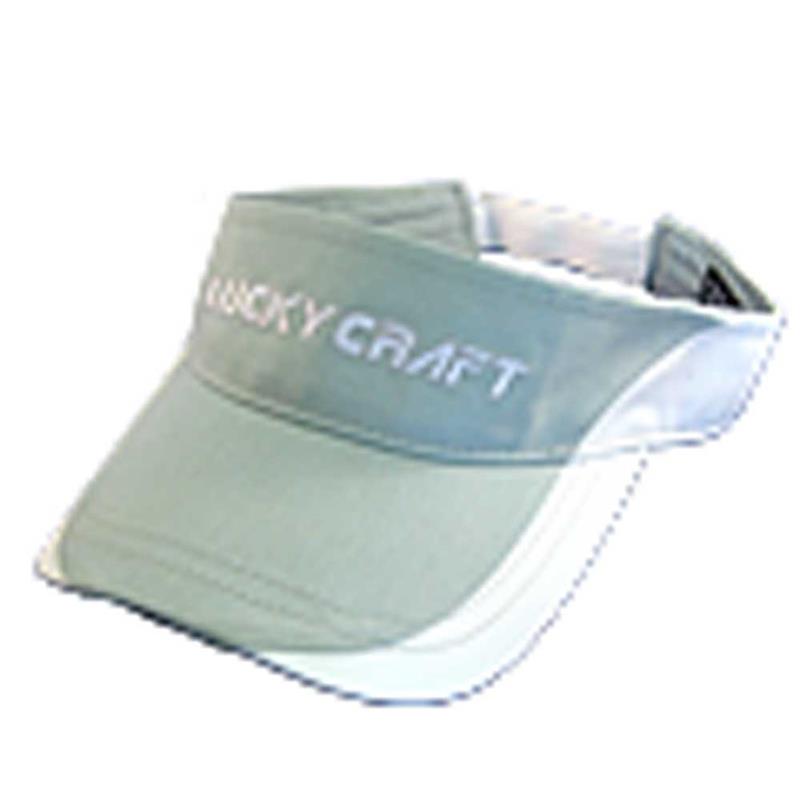 Pour vos sorties - Visière Lucky Craft SUN Visor Racing White - Unique
