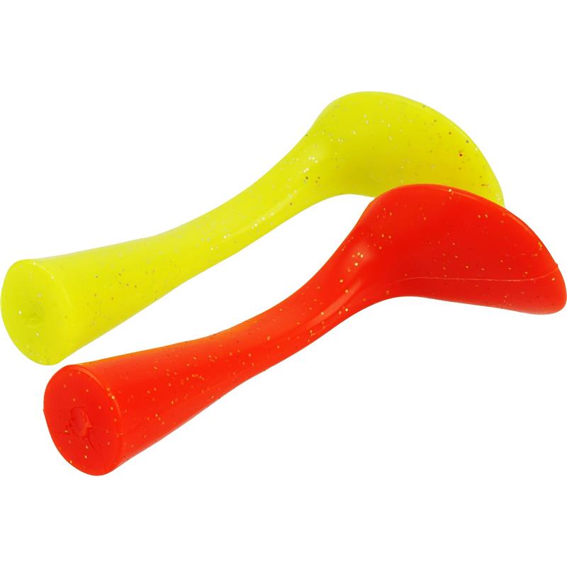 Choix du pêcheur - Queue de Rechange Westin Swim Tail Spare Paddletail - Orange - Jaune - 2