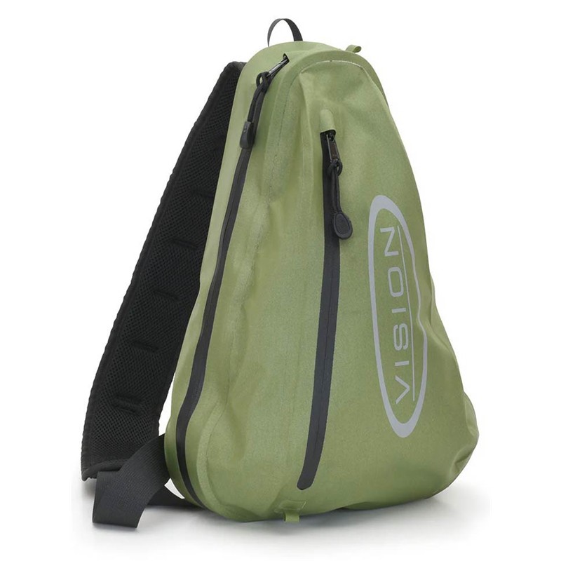 Choix du pêcheur - SAC Vision Aqua Sling Pack - Olive - 30 x 43 x 15 - 10 - 440