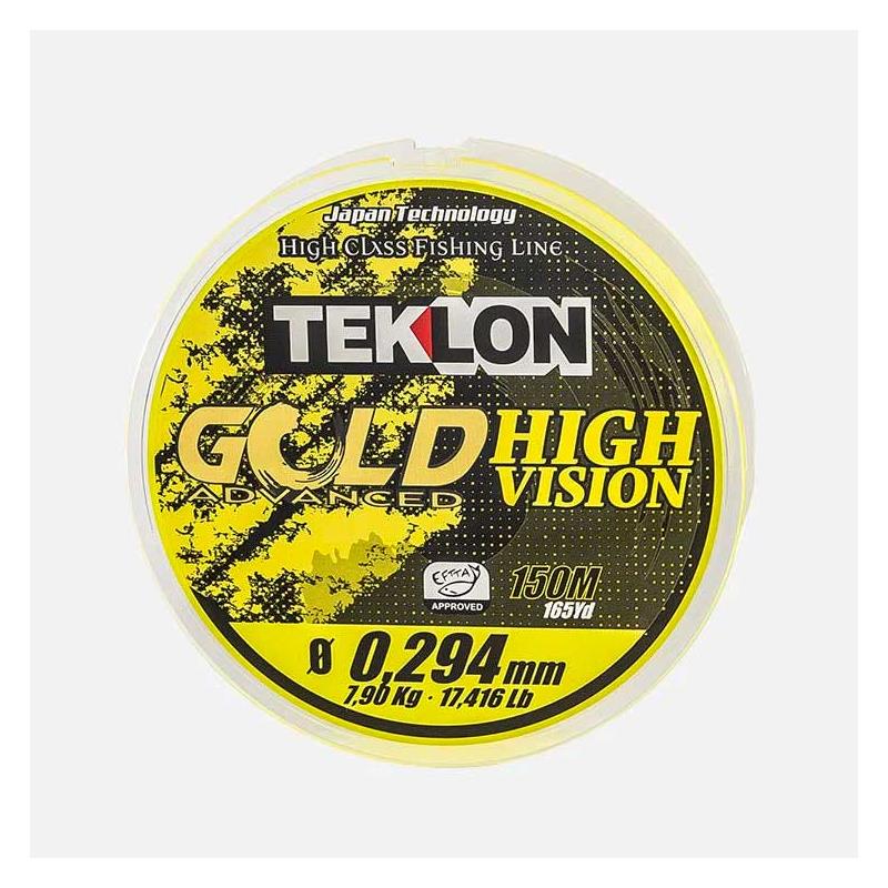 Choix du pêcheur - Nylon Teklon Gold Advanced High Vision - 150M - 12.2/100 - 1.58 - 150