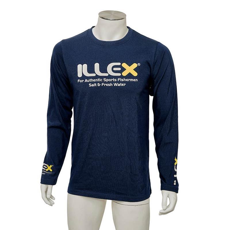 Équipement pratique - T-shirt Manches Longues Homme Illex - Marine - XXL