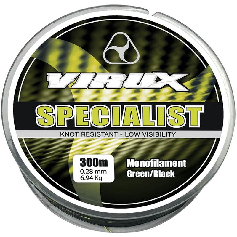 Choix du pêcheur - Nylon Virux Specialist - 1000M - Marron - 35/100 - 12.56 - 1000
