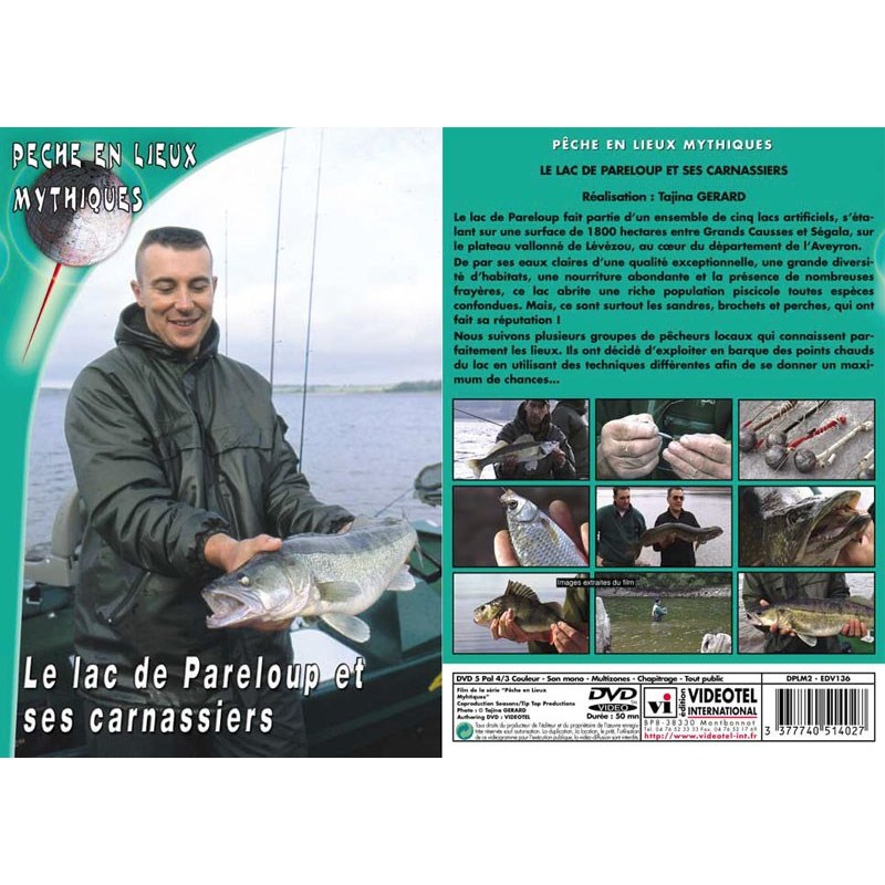 Pour vos sorties - DVD LAC de Pareloup et SES Carnassiers - 50
