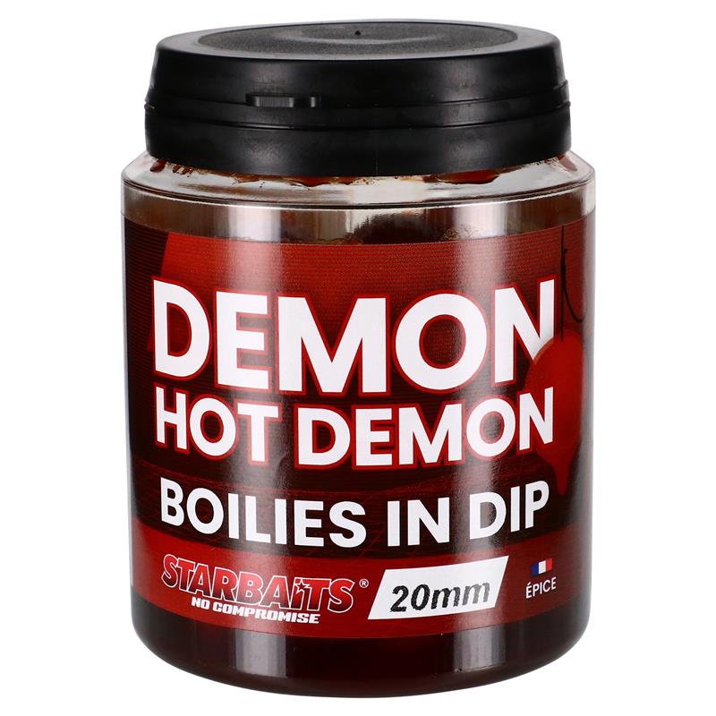 Choix du pêcheur - Bouillette Trempée Starbaits Performance Concept Demon HOT Demon Boilies IN DIP - 20 - Demon Hot Demon - 150