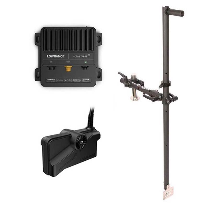 Pour vos sessions - Pack Sonde Lowrance Lowrance Active Target G1+ Perche de Sonde Amovible 360° Pike'n Bass